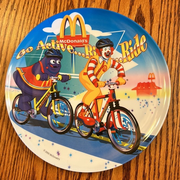 2005 McDonald’s Go Active Melamine Plates Complete Set - Picture 8 of 14